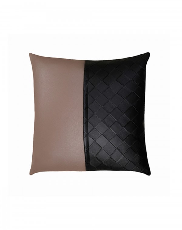 Leather throw pillow leather PU leather imitation ...