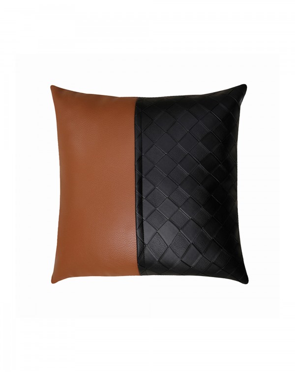 Leather throw pillow leather PU leather imitation ...