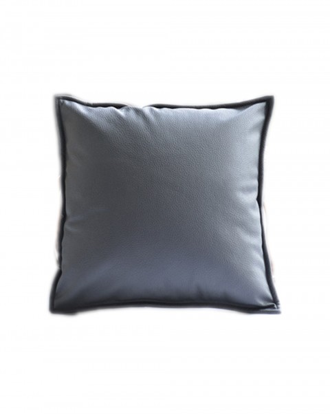 Science and technology cloth pillow light luxury living room sofa high-end simulation leather pillow cover modern cushion waist pillow can be customized leather